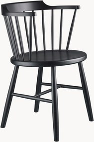 Sedia da pranzo in legno di faggio fatta a mano J18