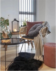 Černá ovčí kožešina House Nordic