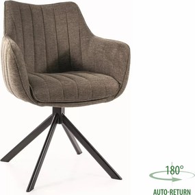 Sedia girevole Azalia Brego oliva – 61x44x86 cm