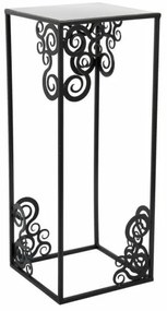 Portafiori 60x24 cm nero