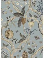 Sandberg Carta da parati panoramica Tree of Life - Light Blue
