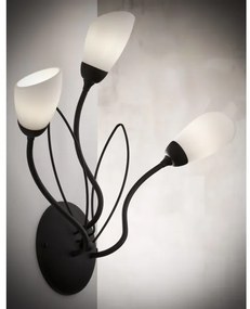 Jupiter 2059 - Lampada da parete GLORIOSA 3xG9/14W/230V nera