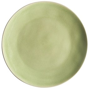 Piatto in gres verde chiaro , ⌀ 27 cm Riviera - Costa Nova