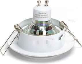 Aigostar - Set da 3 faretti da incasso LED, 1x GU10/4,5 W/230 V, 4000 K, bianco