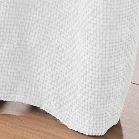 Tenda bianca in ciniglia 140x260 cm Leo – douceur d'intérieur