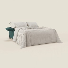 Primula divano letto con materasso alto 18 cm - braccioli mobili e tessuto smacchiabile T05