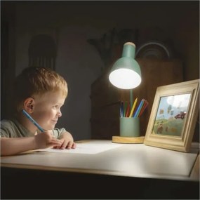 Lampada da tavolo POPPY 1xE27/25W/230V verde