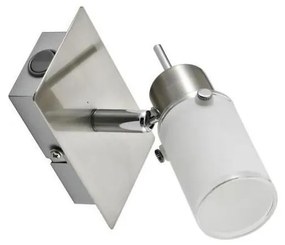 JUST LIGHT. 11931-55 - Luce Spot da parete a LED MAX 1xGU10/4W/230V cromo