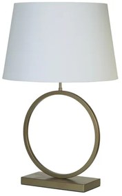 Searchlight EU93102WH - Lampada da tavolo ELEGANT 1xE27/60W/230V bianca