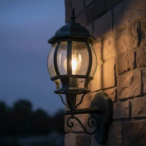 Applique da Esterno Storica E27 IP54 Verde Anticato - Serie BELLINI 1A