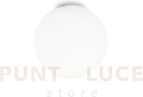 Mapa plafoniera 1 luce attacco e27d.40cm bianco soffiato