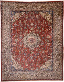Sarouk Tappeto 300 x 390 (Iran) Annodato A Mano