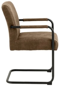 Sedie da pranzo marroni in un set di 2 Adele - Actona