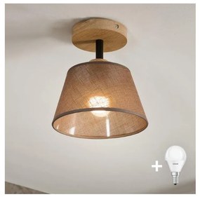 Brilagi - LED  Lampadario a plafone ANTHONY 1xE14/60W/230V quercia/marrone