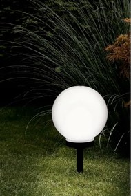 Lampada solare a LED LED/1,2V 6500K 200 mAh Ø 25 cm IP44 bianco/nero