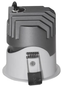 Faro LED da Incasso 10W Foro Ø65mm IP65, CCT, UGR19, Philips CertaDrive Colore Bianco Variabile CCT