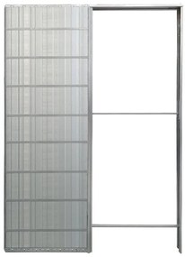 Controtelaio per porta scorrevole per cartongesso L 60 x H 210 cm