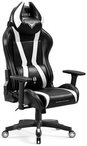 Sedia da gaming Diablo X-Horn 2.0 King Size: Nero-Bianco