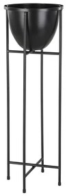 Eglo 428035 - Vaso da fiori in metallo SHIKABE 73x23,5 cm nero