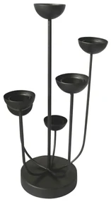 Portacandele Mira 45,5 Cm Nero /