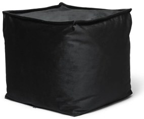 Pouf Viki  nero 45 x 45 cm