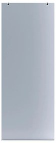 Anta per porta scorrevole esterno muro Satin Cristal, in vetro, L 96 x H 215 cm spessore 8 mm, apertura reversibile