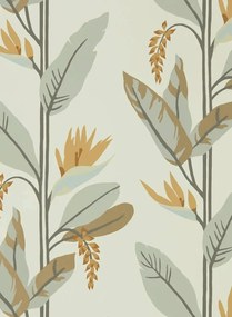 Harlequin Carta da parati Llenya - Honey/ Jet/ Jute