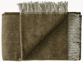 Coperta in lana con frange Livø