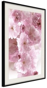 Poster  Path Paved with Flowers  Cornice Quadri Cornice nera con pass-partout, Larghezza x Altezza Home decor 30x45