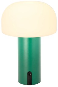 Lampada da tavolo a LED bianco/verde (altezza 22,5 cm) Styles - Villa Collection