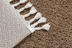 Tappeto BERBER 9000 beige Frange berbero marocchino shaggy