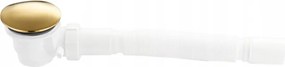 Mexen sifone per piatto doccia con decantatore, dorato - 49000-50