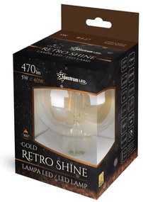 Bulbo Lampadina Decorativa LED Calda E-27 230V 5W Edison 14461