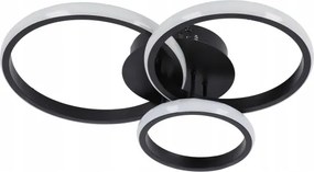 Plafoniera LED 38W 230V nera