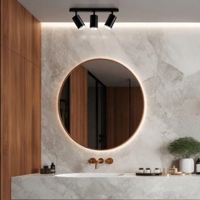 Faretto da bagno dimmerabile LED RGBW TURYN 3xGU10/6,5W/230V IP44 nero