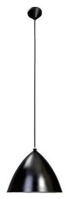 Searchlight 52555M - Lampadario a sospensione con filo 1xE27/60W/230V nero