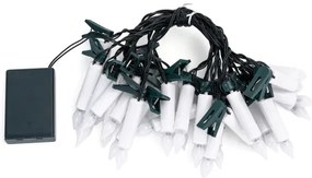 Aigostar - Catena luminosa natalizia LED 25xLED/3xAA 5m, bianco caldo