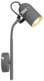 Applique GRAY 1xE14/40W/230V