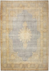 Vintage Tappeto 290 x 420 Blu (Iran) Annodato A Mano