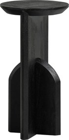 Tavolino rotondo in acacia massiccia ø 30 cm Kioni – WOOOD