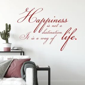 Adesivo murale - Happiness | Inspio