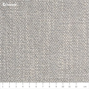 Letto matrimoniale imbottito grigio con contenitore con rete inclusa 180x200 cm Atesio – Meise Möbel