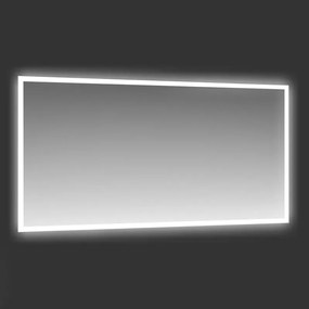 Specchio con illuminazione integrata bagno rettangolare Retroil H 70 x P 2 cm grigio / argento