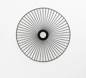 Brilagi - Plafoniera LED CERIA WIRE a montaggio superficiale 1xE27/40W/230V Ø 26 cm nera