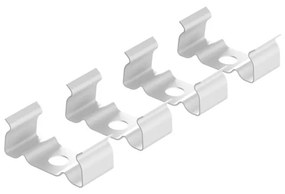 Clips di Fissaggio per Profilo da Incasso per striscia LED (conf. 4pz)