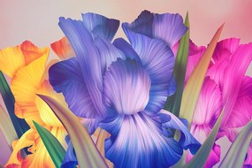 Quadro su tela – Fantasia floreale