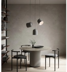 Nordlux - Lampada a sospensione con cavo ANGLE 1xE27/25W/230V grigia