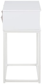Comodino bianco Mitra - Actona