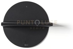 Consolle mensola moderna pois nero in ferro  30 (18cm di profondità)