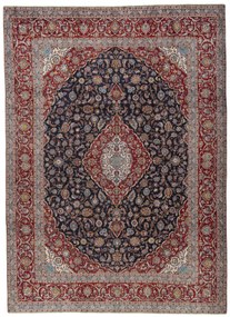Kashan Tappeto persiano 300x410 Blu (Iran) Annodato A Mano